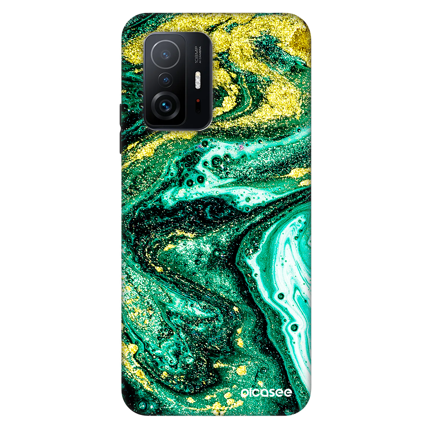 Picasee Fashion Case για Xiaomi 11T - Green Gold