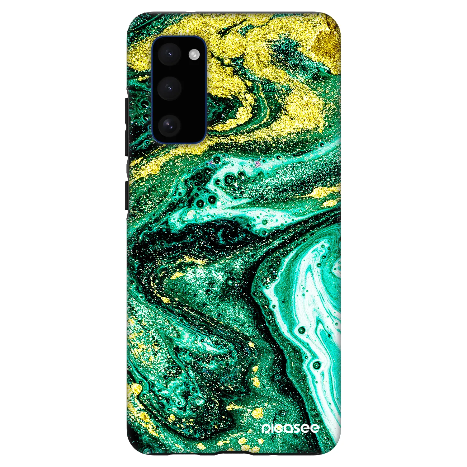 Picasee Fashion Case για Samsung Galaxy S20 FE - Green Gold