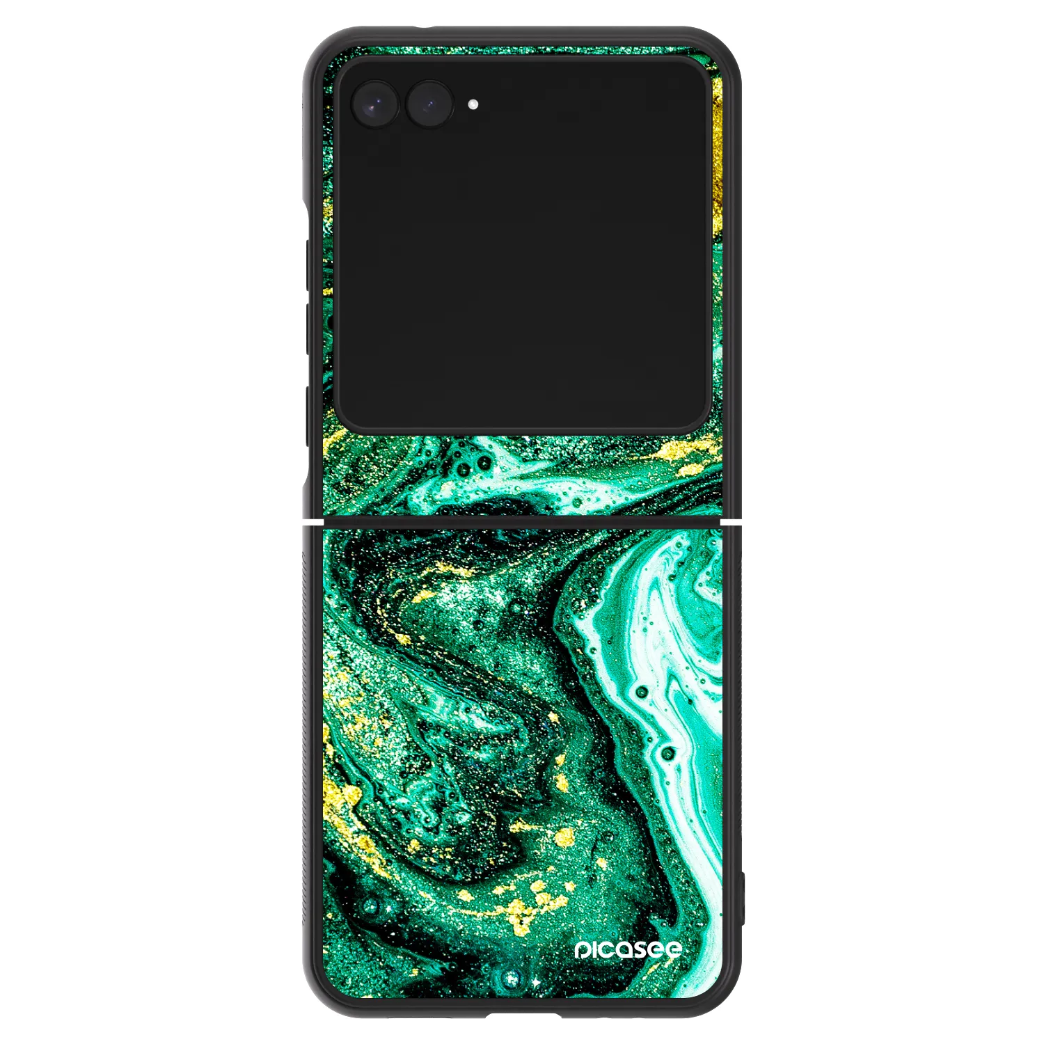 Picasee ULTIMATE CASE για Motorola Razr 60 - Green Gold