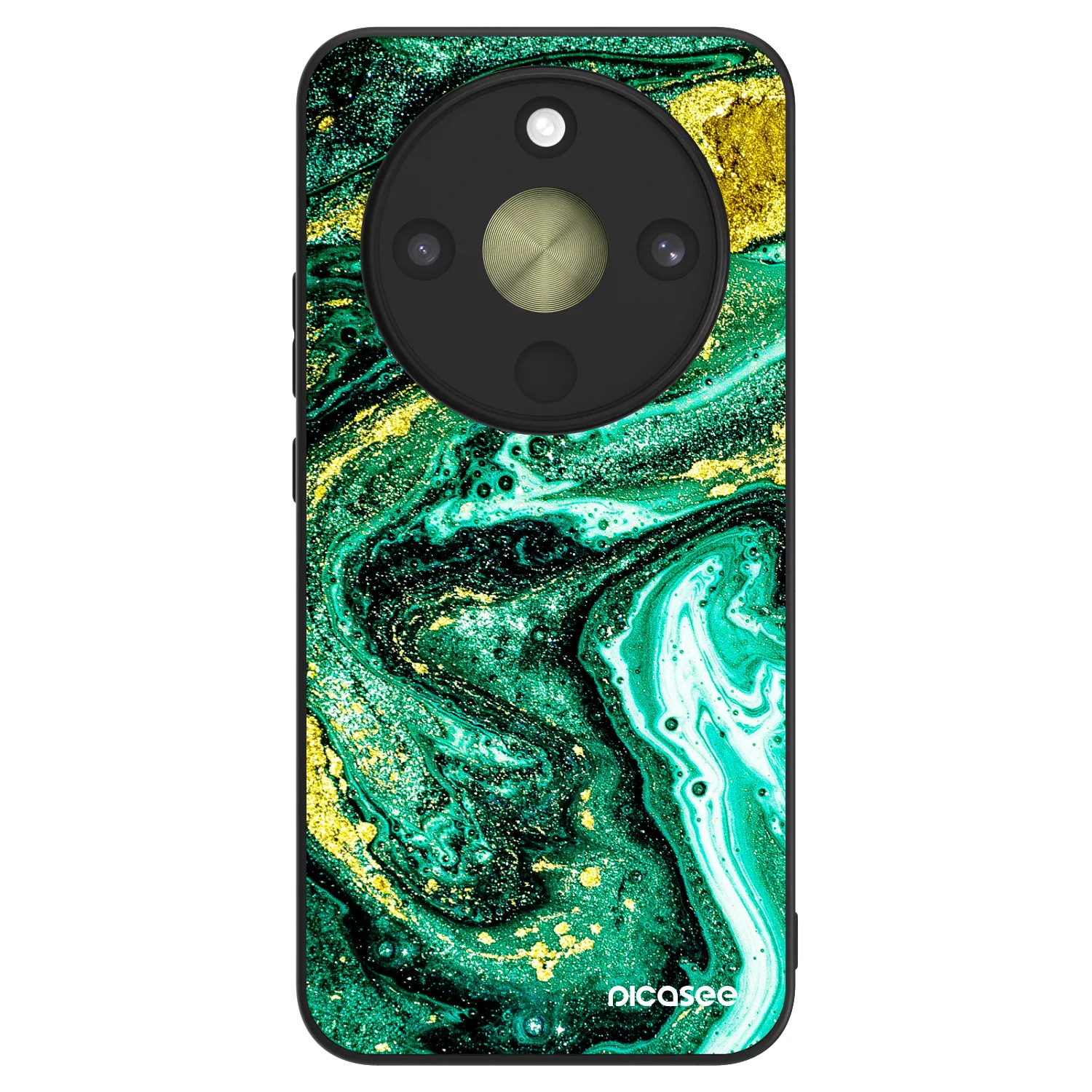 Picasee ULTIMATE CASE για Honor Magic8 Lite 5G - Green Gold