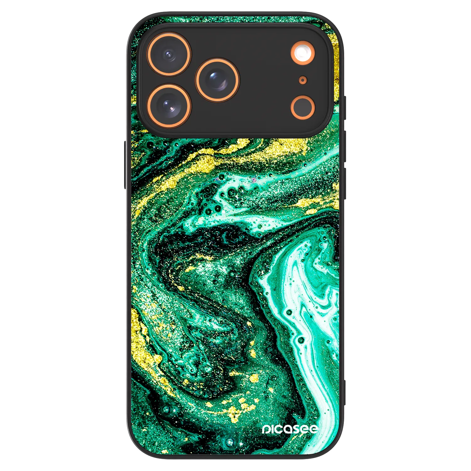 Picasee ULTIMATE CASE για Apple iPhone 18 Pro Max - Green Gold