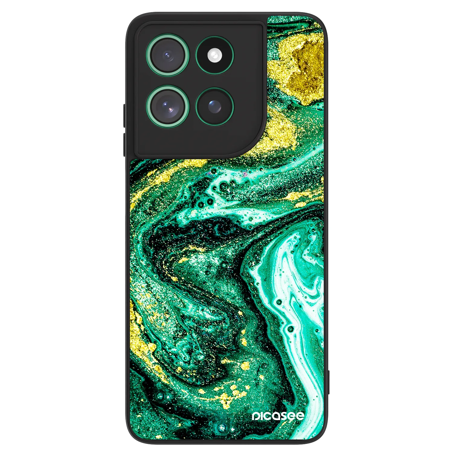 Picasee ULTIMATE CASE για Motorola Moto G57 Power - Green Gold