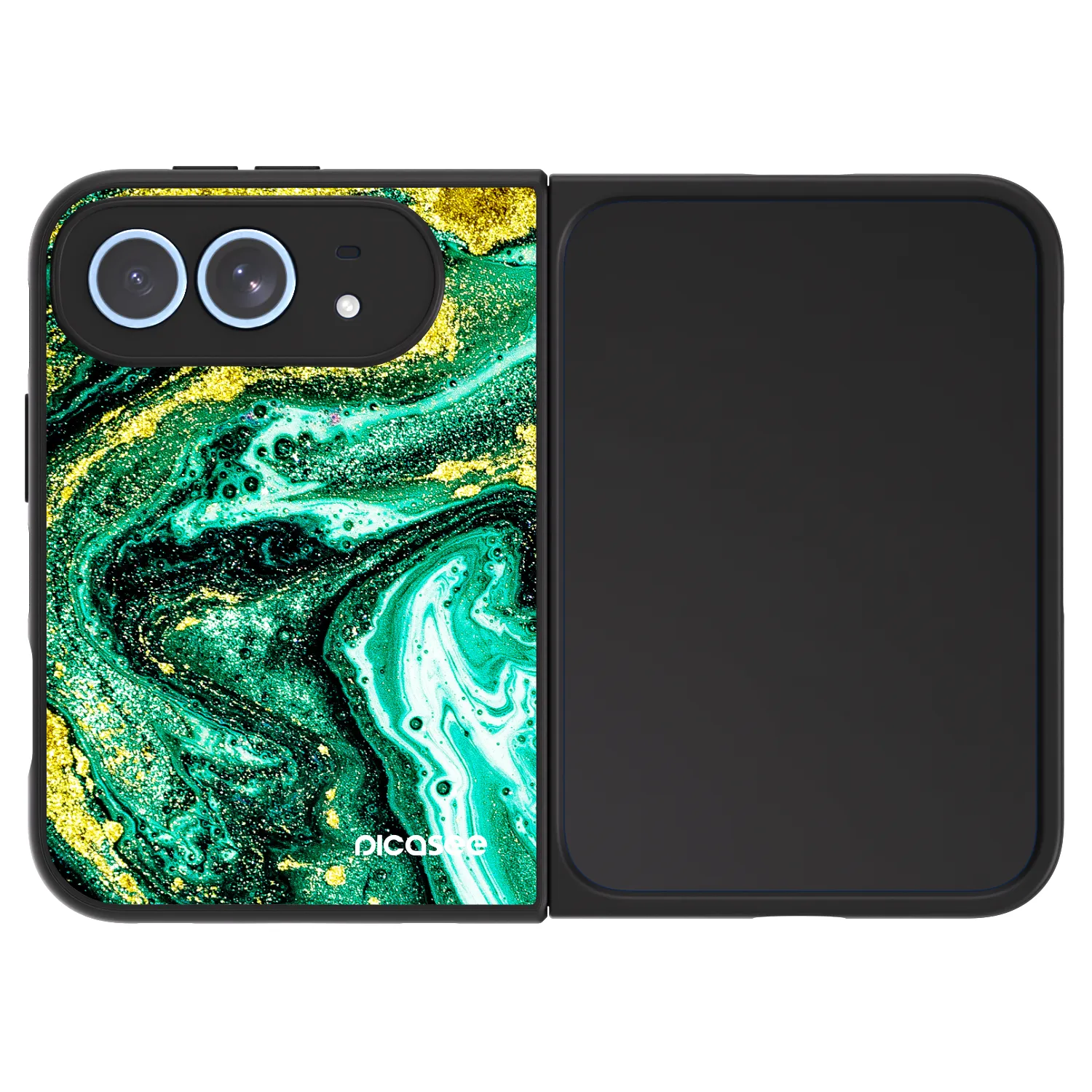 Picasee ULTIMATE CASE MagSafe pro Apple iPhone Duo - Green Gold