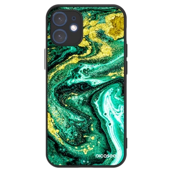Picasee ULTIMATE CASE για Apple iPhone 12 mini - Green Gold