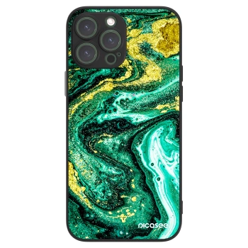 Picasee ULTIMATE CASE MagSafe pro Apple iPhone 13 Pro Max - Green Gold