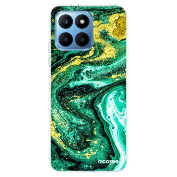 Picasee διαφανής θήκη σιλικόνης Honor 70 Lite - Green Gold