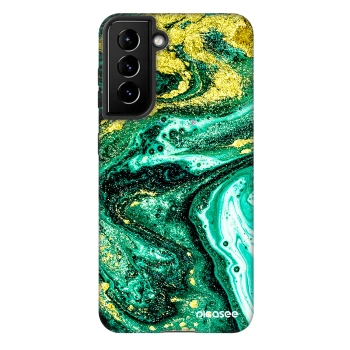 Θήκη για Samsung Galaxy S22 5G - Green Gold