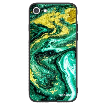 Picasee ULTIMATE CASE για Apple iPhone 7 - Green Gold