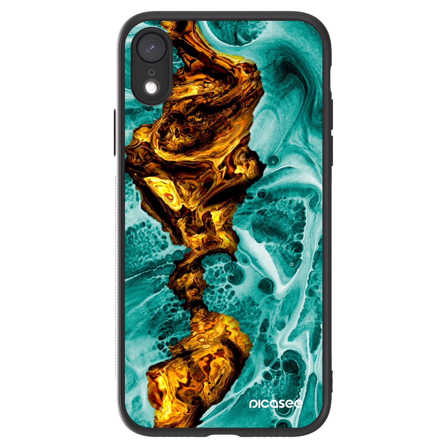 Picasee ULTIMATE CASE για Apple iPhone XR - Goldsky