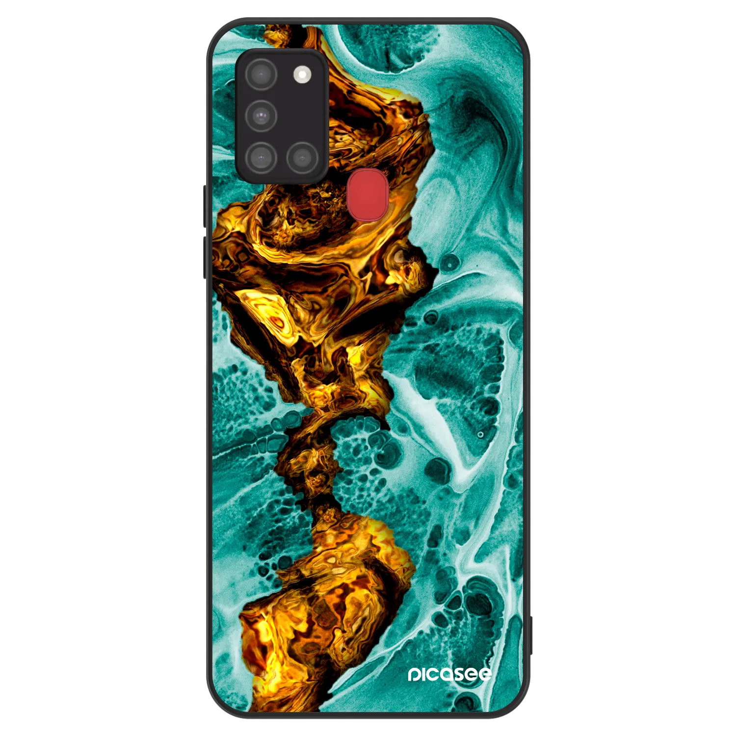 Picasee ULTIMATE CASE για Samsung Galaxy A21s - Goldsky