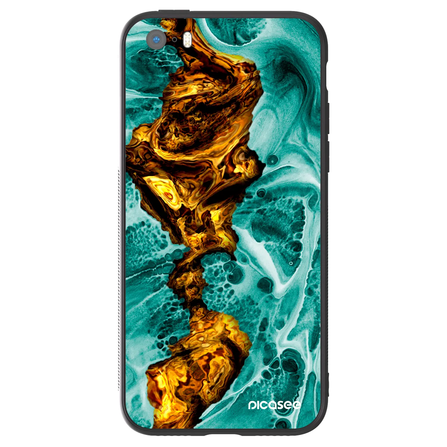 Picasee ULTIMATE CASE για Apple iPhone 5/5S/SE - Goldsky
