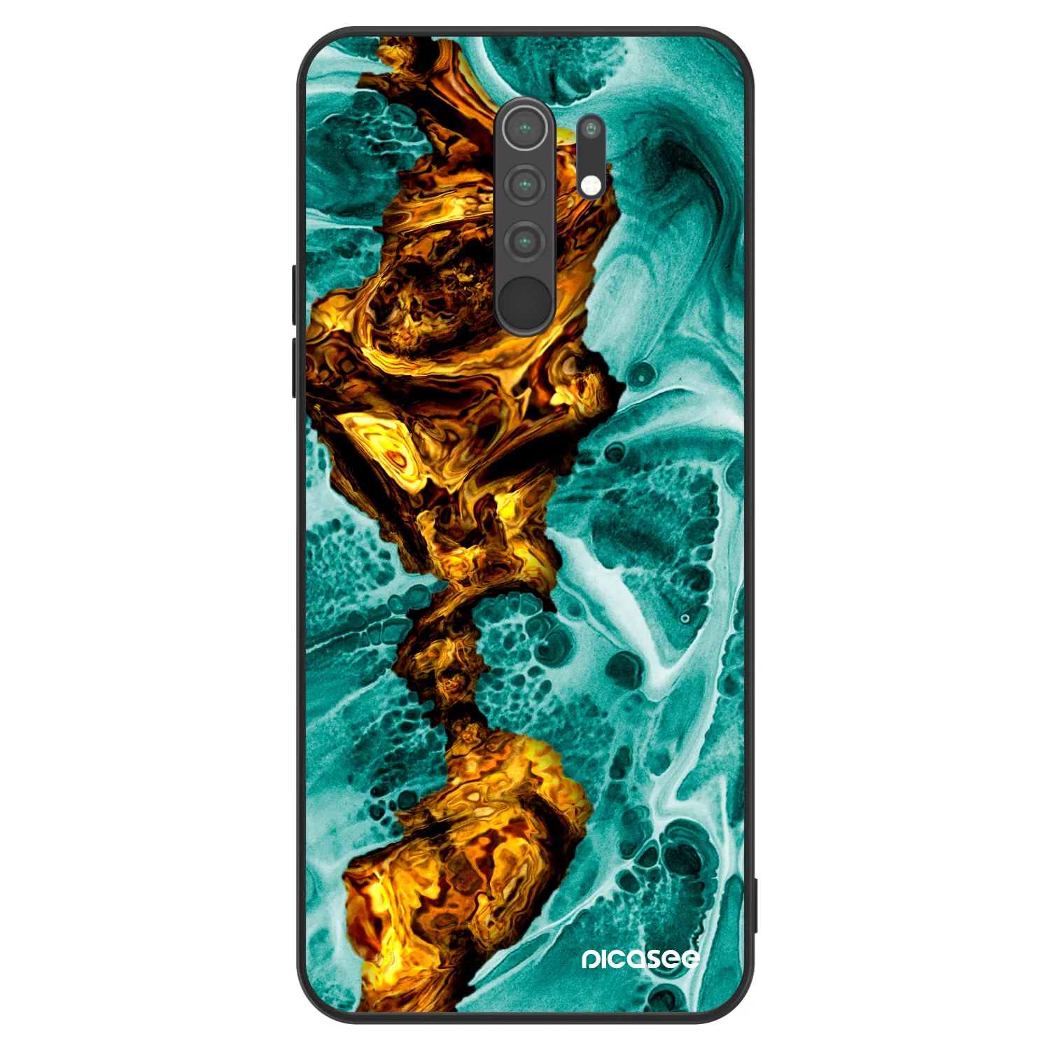 Picasee ULTIMATE CASE για Xiaomi Redmi 9 - Goldsky