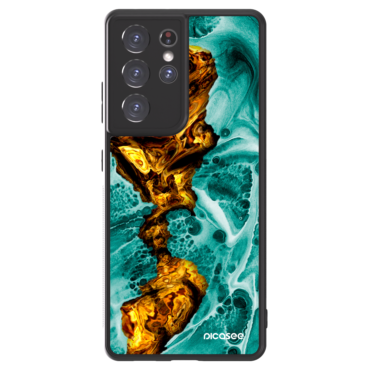Picasee ULTIMATE CASE για Samsung Galaxy S21 Ultra 5G G998B - Goldsky