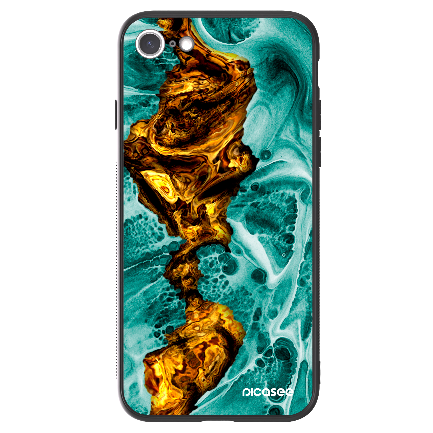 Picasee ULTIMATE CASE για Apple iPhone SE 2020 - Goldsky