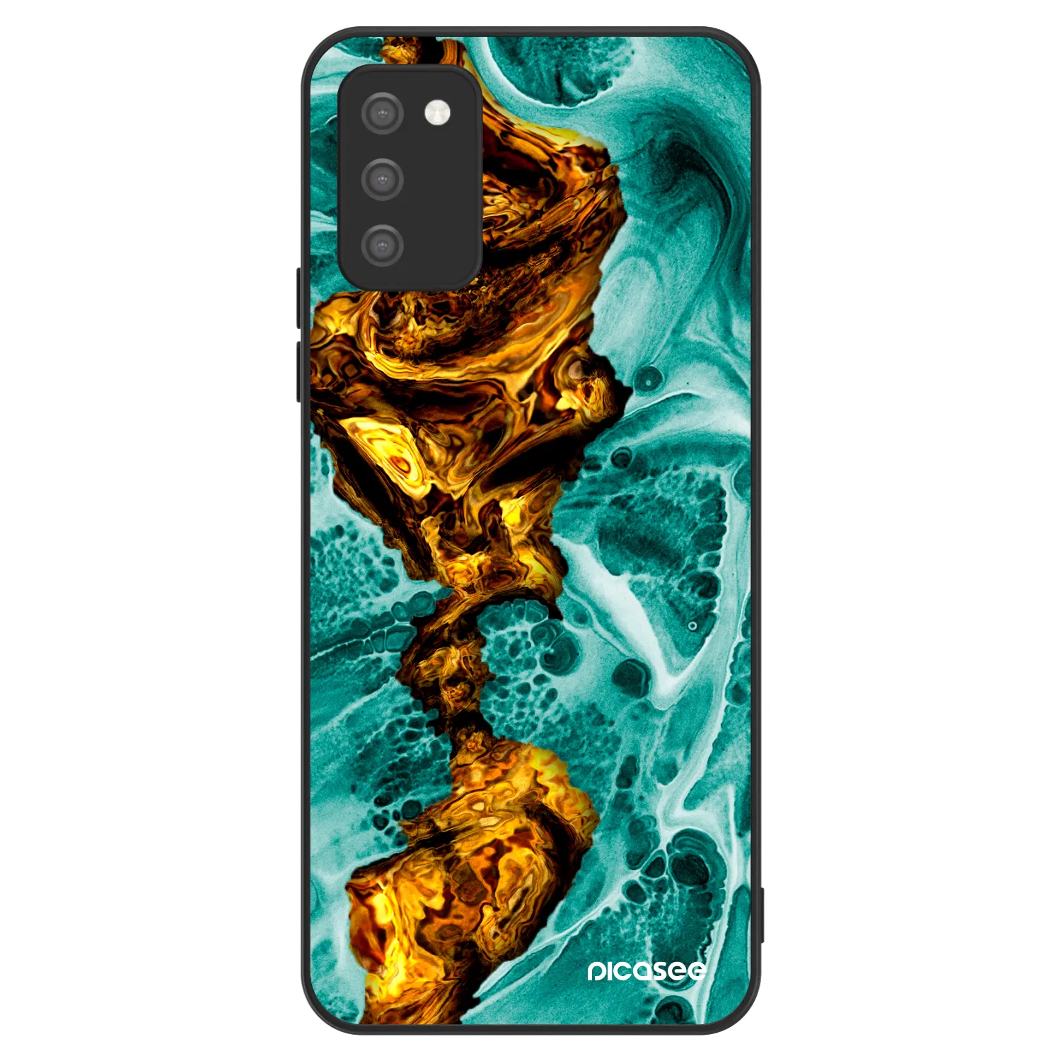 Picasee ULTIMATE CASE για Samsung Galaxy A02s A025G - Goldsky