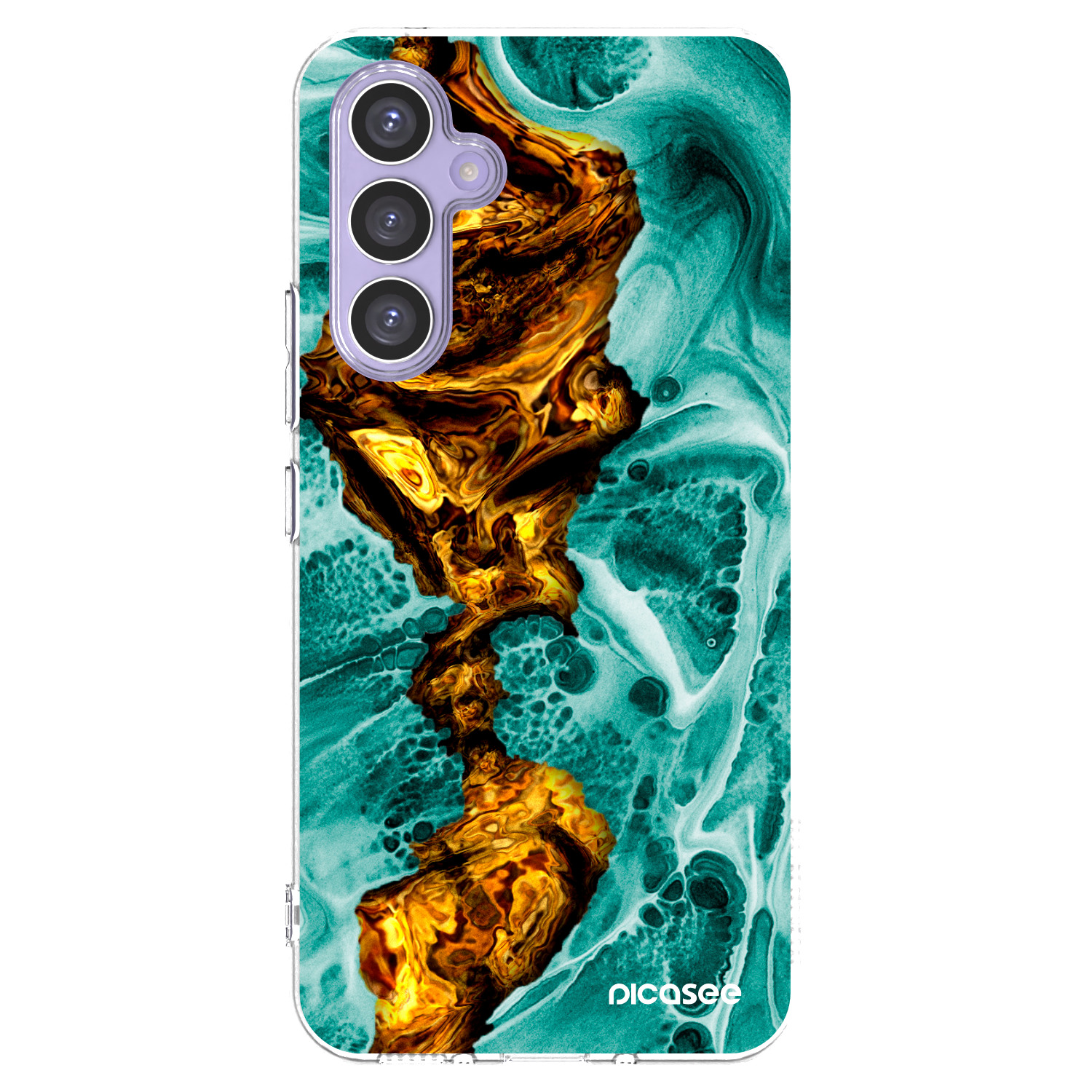 Picasee διαφανής θήκη σιλικόνης Samsung Galaxy A54 5G A546B - Goldsky