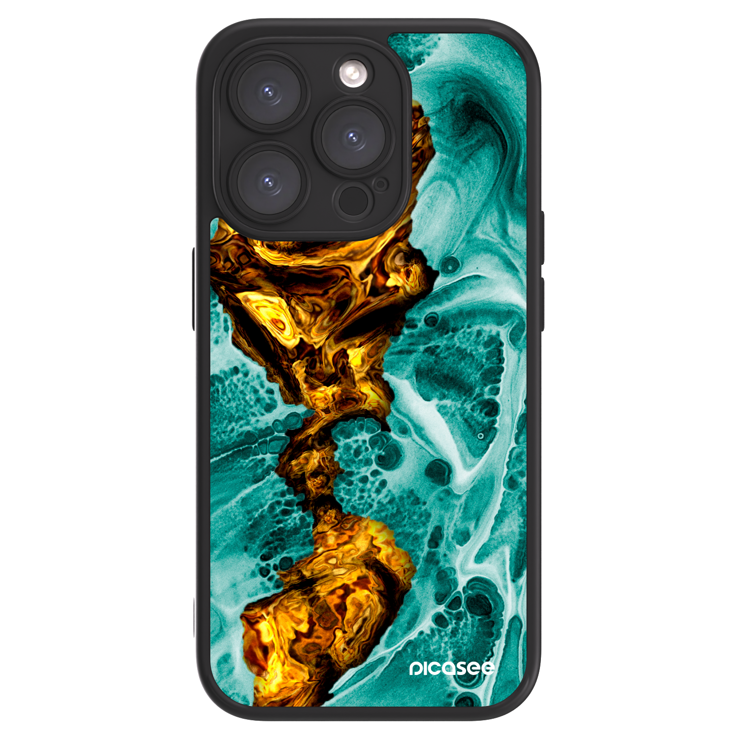 Picasee ULTIMATE CASE για Apple iPhone 15 Pro - Goldsky