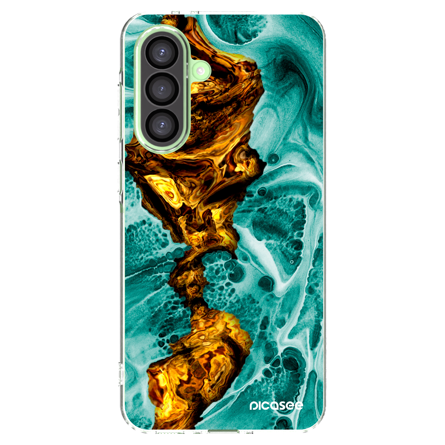 Picasee διαφανής θήκη σιλικόνης Samsung Galaxy A26 5G A266B - Goldsky