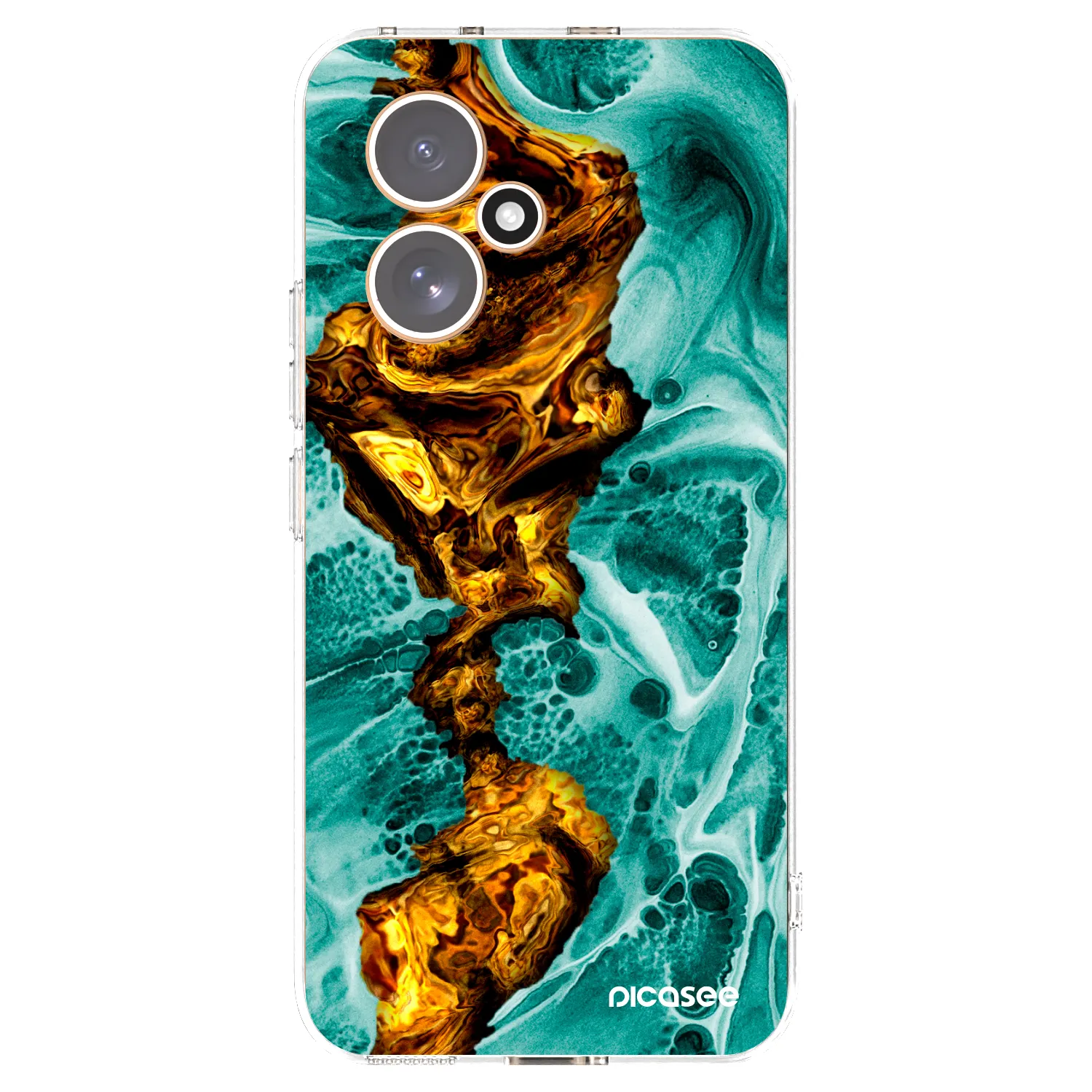 Picasee διαφανής θήκη σιλικόνης Honor 400 5G - Goldsky