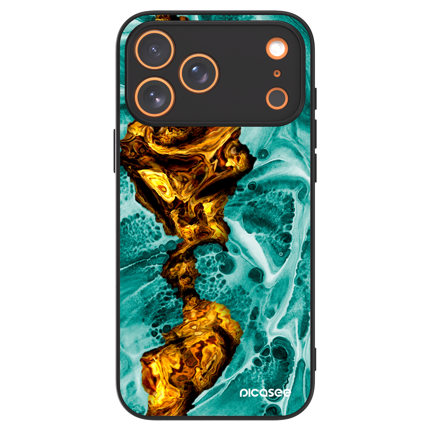 Picasee ULTIMATE CASE MagSafe pro Apple iPhone 17 Pro Max - Goldsky