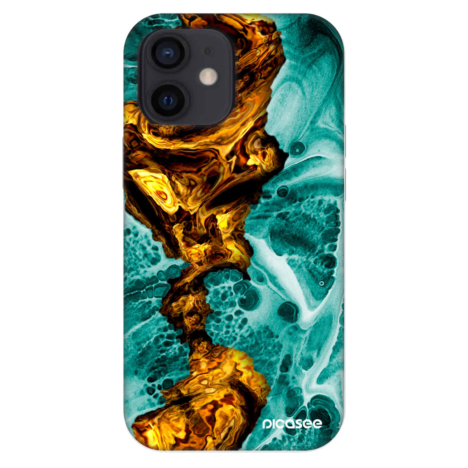 Picasee Fashion Case για Apple iPhone 12 mini - Goldsky