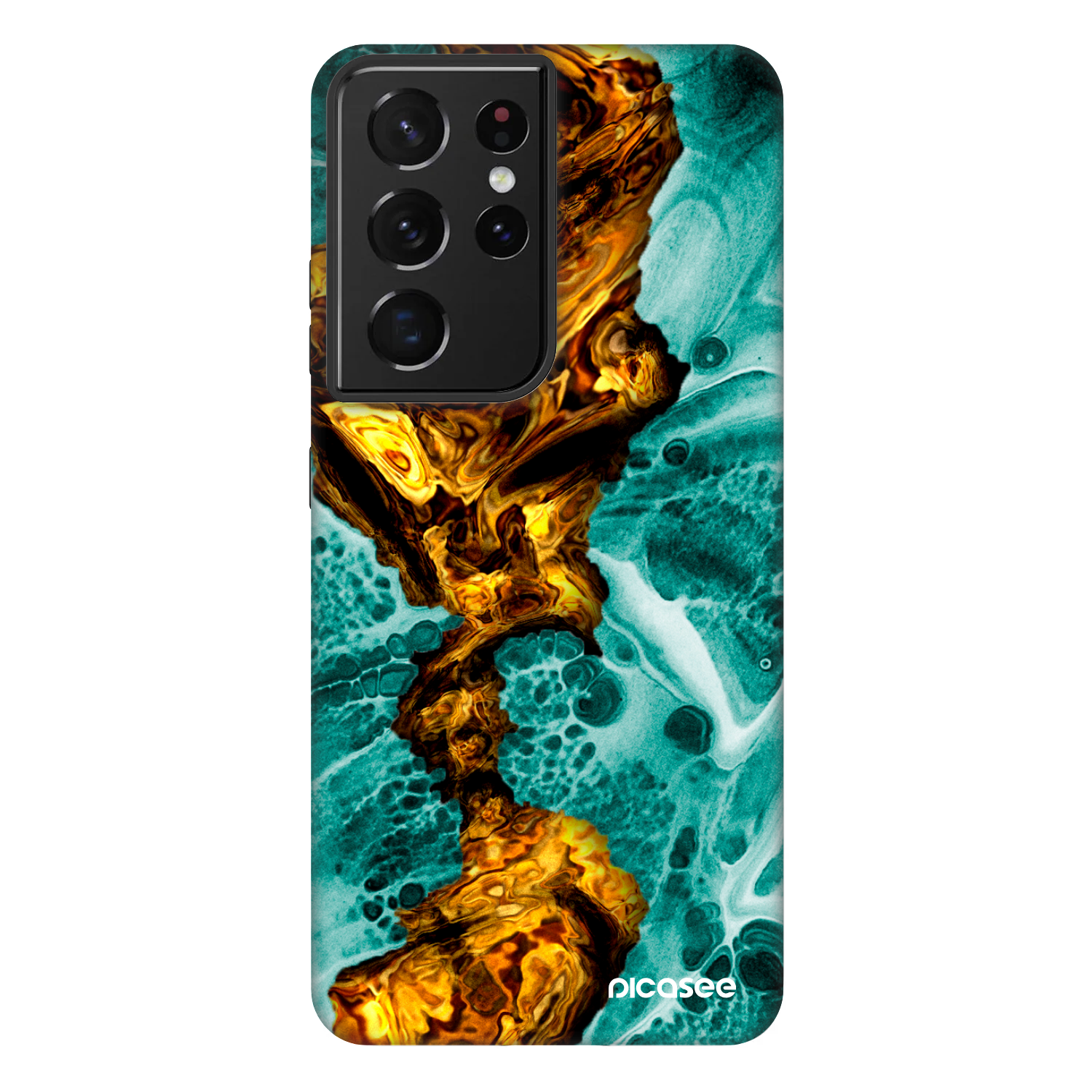 Picasee Fashion Case για Samsung Galaxy S21 Ultra 5G G998B - Goldsky