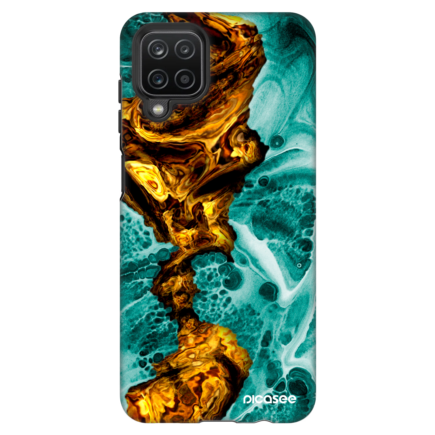 Picasee Fashion Case για Samsung Galaxy A12 A125F - Goldsky