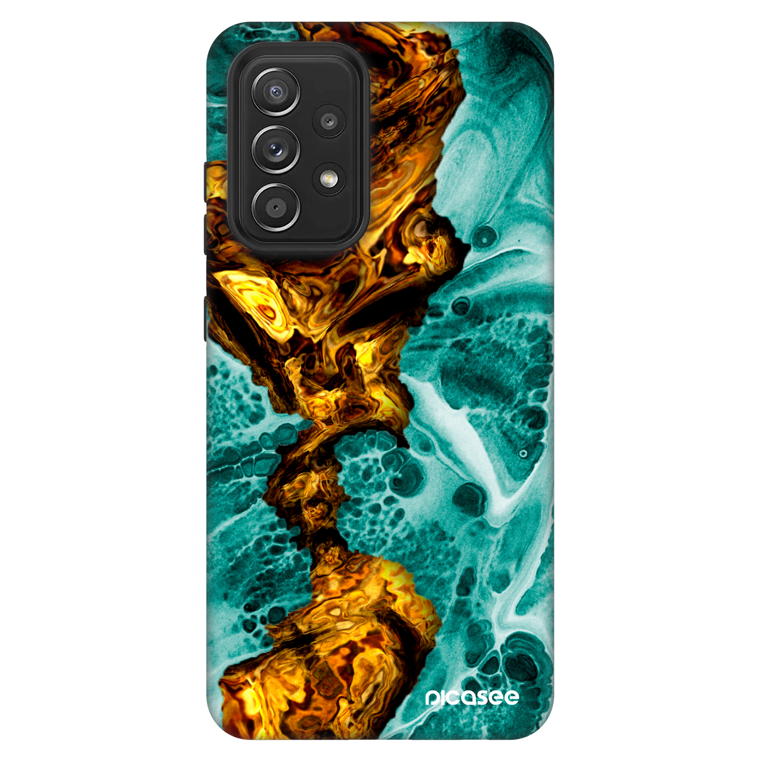 Picasee Fashion Case για Samsung Galaxy A52 5G A525F - Goldsky