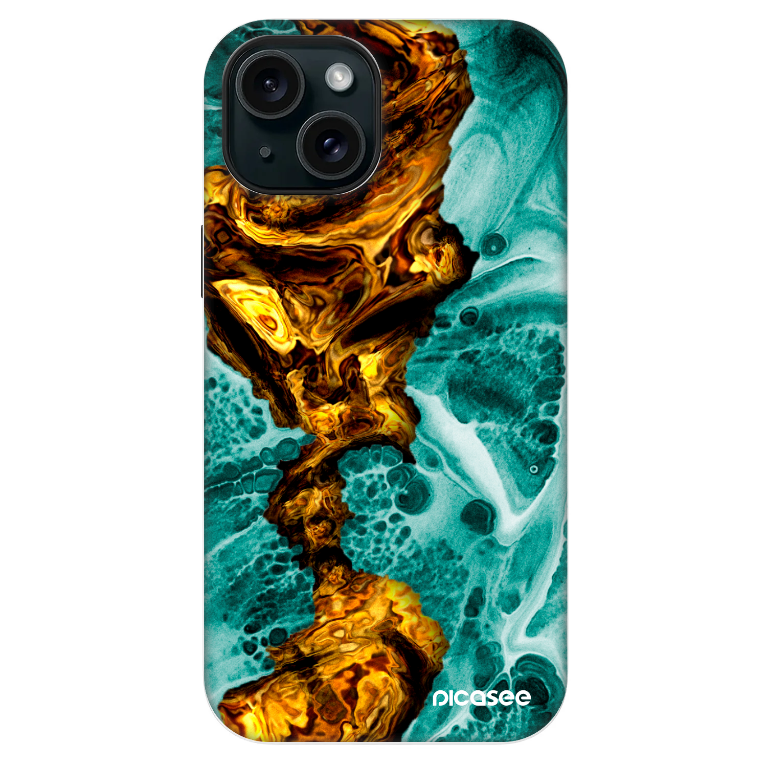 Picasee Fashion Case MagSafe για Apple iPhone 13 - Goldsky