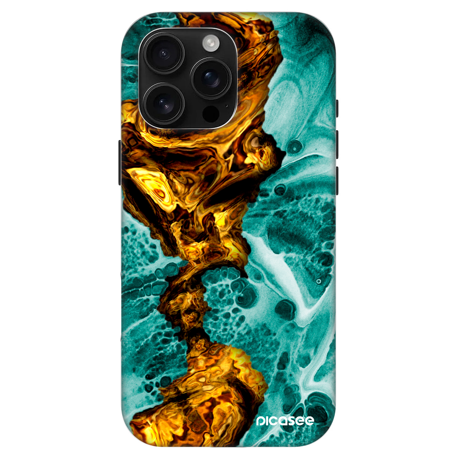 Picasee Fashion Case MagSafe για Apple iPhone 16 Pro Max - Goldsky