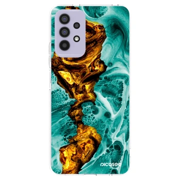 Picasee διαφανής θήκη σιλικόνης Samsung Galaxy A32 4G SM-A325F - Goldsky
