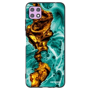 Picasee Μαύρη θήκη σιλικόνης για Samsung Galaxy A22 A226B 5G - Goldsky