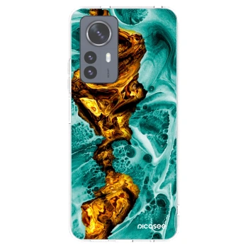 Picasee διαφανής θήκη σιλικόνης Xiaomi 12 Pro - Goldsky