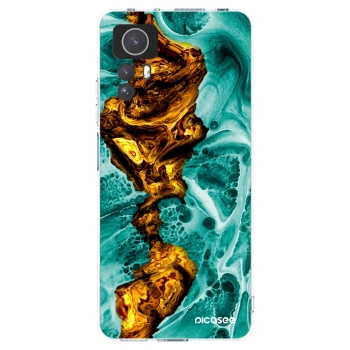 Picasee διαφανής θήκη σιλικόνης Xiaomi Redmi Note 12S - Goldsky