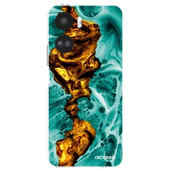 Picasee διαφανής θήκη σιλικόνης Honor 90 Lite 5G - Goldsky