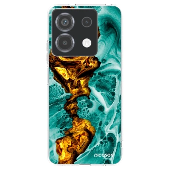 Picasee διαφανής θήκη σιλικόνης Xiaomi Poco X6 - Goldsky