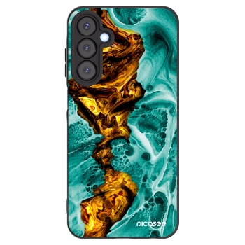 Picasee Μαύρη θήκη σιλικόνης για Samsung Galaxy A25 A256B 5G - Goldsky