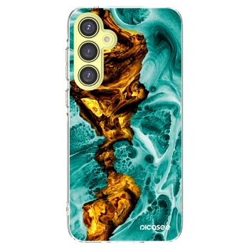 Picasee διαφανής θήκη σιλικόνης Samsung Galaxy A35 5G A356B - Goldsky