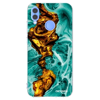 Picasee διαφανής θήκη σιλικόνης Huawei P Smart 2019 - Goldsky