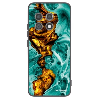 Picasee Μαύρη θήκη σιλικόνης για OnePlus 11 5G - Goldsky