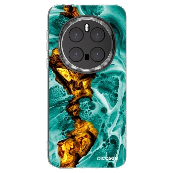 Picasee διαφανής θήκη σιλικόνης Honor Magic7 Pro 5G - Goldsky