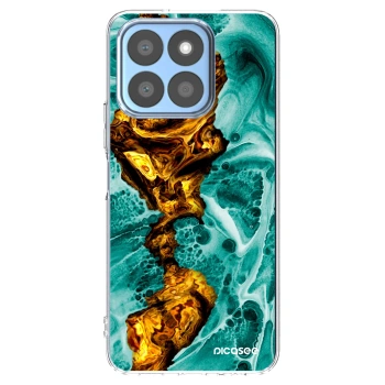 Picasee διαφανής θήκη σιλικόνης Honor X8c - Goldsky