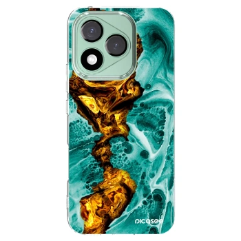 Picasee διαφανής θήκη σιλικόνης Honor 400 Lite 5G - Goldsky