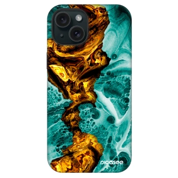 Picasee Fashion Case MagSafe για Apple iPhone 15 - Goldsky