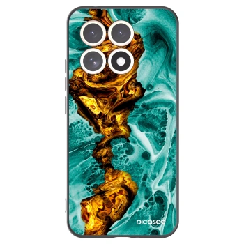 Picasee Μαύρη θήκη σιλικόνης για Xiaomi 15T - Goldsky