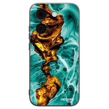Picasee Μαύρη θήκη σιλικόνης για Xiaomi Poco X8 Pro - Goldsky