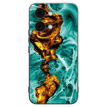 Picasee Μαύρη θήκη σιλικόνης για Xiaomi Poco X8 Pro Max - Goldsky