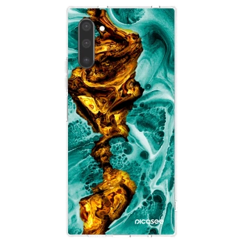 Picasee διαφανής θήκη σιλικόνης Samsung Galaxy Note 10 N970F - Goldsky