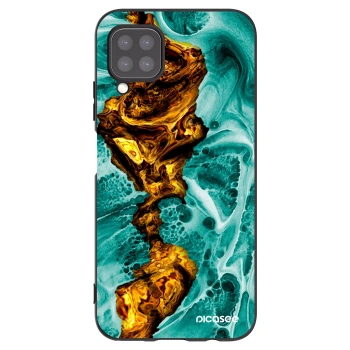 Picasee Μαύρη θήκη σιλικόνης για Huawei P40 Lite - Goldsky