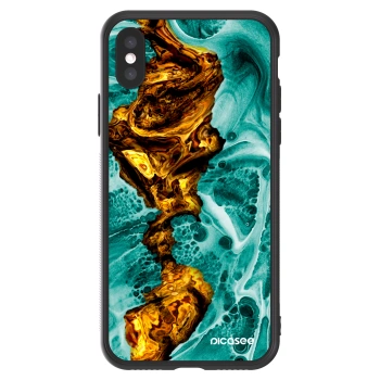 Picasee ULTIMATE CASE για Apple iPhone X/XS - Goldsky